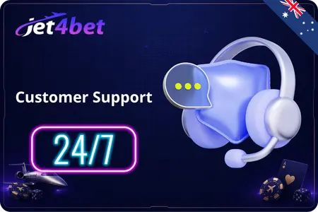 Jet4bet Casino customer support