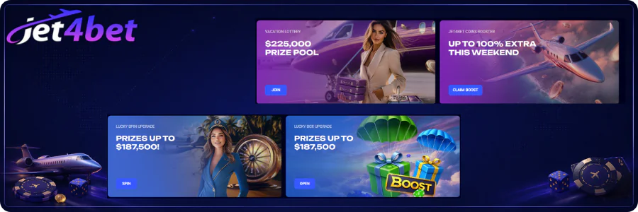 Jet4Bet Exclusive Promotions