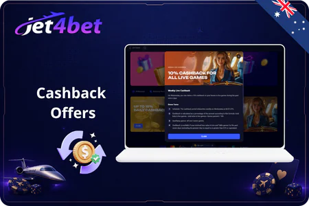 Jet4Bet Cashback Offers